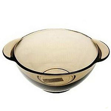 Тарелка суповая Luminarc "Eclipse" (Эклипс) 560мл, диаметр 13см, круглая, ударопрочное дымчатое стекло, цвет дымчатый