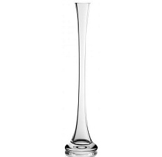 Ваза для одного цветка ТМ NEMAN (Glass) диаметр горлышка 3 см, высота 40 см, материал стекло 