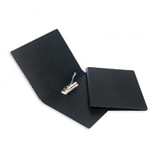 Папка с зажимом Bantex, А4, ширина корешка 25 мм, покрытие ПВХ, цвет черный 