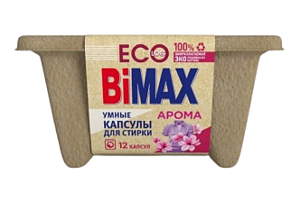 Средство для стрики - капсулы  "BIMAX" ECO  12 шт 