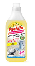 Средство моющее для пола и поверхностей 1 л "PERKLIN" концентрат, ассорти