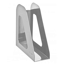 Вертикальный накопитель Стамм "Фаворит"  ширина 90 мм, цвет серый