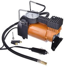 Компрессор автомобильный РОКОТ "Торнадо" АС-580 12 Вольт, 35л/мин, 3 насадки. шланг 1 м, шнур питания 3м, сумка