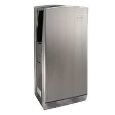 Электросушилка погружная "Puff-8899" мощность 1650Вт, скорость воздушного потока 95 м/сек, время сушки рук: 5-7 сек.Температура воздушного потока: 23-54°С, нержавеющая сталь. цвет: хром матовый (ШхГхВ) 300х220х725мм   ЗАКАЗНАЯ ПОЗИЦИЯ 