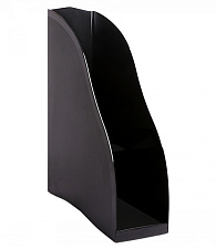 Вертикальный накопитель пластиковый Стамм "Космос" ширина 85 мм, цвет черный