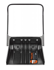 Лопата СКРЕБОК-ДВИЖОК FINLAND 830х680х1450мм пластиковый, алюминиевая планка, на колесах