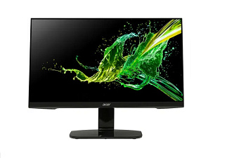 Монитор 23.8 "Acer KA240Ybi, 1920x1080 (FullHD) 75 Гц, VA, LED, 1 мс, контрастность 3000:1, яркость 250 Кд/м², 178°/178°, видеоразъемы: HDMI, VGA (D-Sub), черный