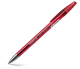 Ручка гелевая ErichKrause R-301 Original  Gel Stick, красный стержень, 0,5 мм, прозрачный тонированный корпус
