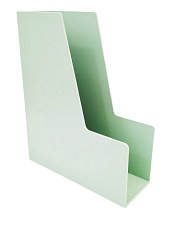 Вертикальный накопитель Deli ENS022-green, пластик, размеры 249х91х309мм, цвет зеленый