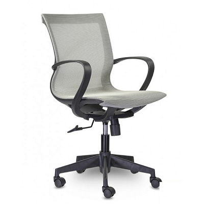 ОБНОВЛЕНИЕ КОЛЛЕКЦИИ. ГОРЯЩАЯ ЦЕНА! Кресло М-805 Йота PL TC-02. Обивка - сетка, цвет серый. Пластиковые подлокотники. Пластиковая крестовина. Механизм Топ-ган. Нагрузка до 100 кг.