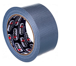 Клейкая лента-скотч армированная UNIBOB "Супер-Лента" 50мм х 25м, плотность 170 мкм, цвет серый
