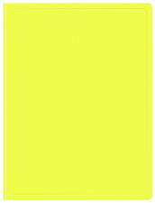 Папка 20 файлов "Бюрократ "Double Neon", цвет желтый