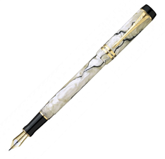 Ручка перьевая PARKЕR DUOFOLD F186, размер: international, цвет золото, перламутр.