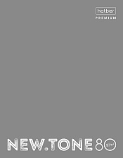 Тетрадь 80 листов А5 в клетку на кольцах NEWtone PASTEL Серый жемчуг, обложка мелованный картон, глянцевая ламинация, цвет серый