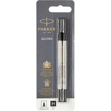 Стержень PARKER роллер черный 1950325  0,7мм 2шт в уп.