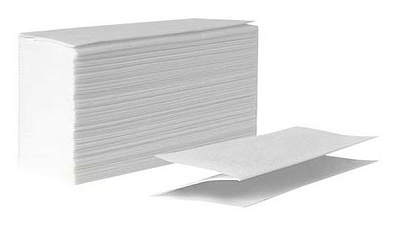 Полотенца бумажные Z-типа 2сл.200 листов в упаковке Размер 22х22,5см+/-1.5 ,плотность  34 гр./м2 