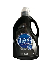Средство для стирки -гель Флора "Black" 1,5 л., для черного белья