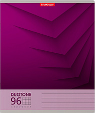 Тетрадь 96 клетка скоба ErichKrause "Duotone Next" обложка мелованный картон, 5 дизайнов