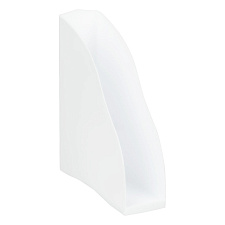 Вертикальный накопитель пластиковый Стамм "Дельта" ширина 85мм, цвет  белый