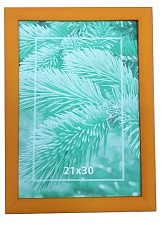 Рамка 21х30 дерево цвет "Янтарь"  профиль 3,  ширина 2,3 см