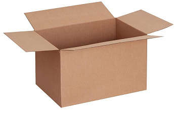 Гофро короб размер 380*253*237 №7 марка картона Т-23, трехслойный (толщина 2,5мм) склейка
