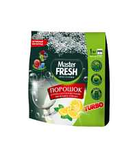 Средство для посудомоечной машины порошок "Master FRESH" 1 кг ассорти
