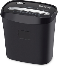 Шредер Buro Home BU-S050C, секретность DIN-32757 3 / DIN-66399 P-3, фрагмент 5х35 мм, уничтожает 5 листов, корзина 13 литров, скорость резки 2.25 м/мин., уровень шума 70дБ, уничтожение пластиковых карт