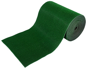 Коврик грязезащитный "Травка" 15 м ширина 90см, высота щетины 12-14мм, цвет зеленый/ цена за метр