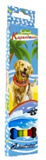 Цветные карандаши 6 цветов J.Otten "Собака", деревянные, шестигранные, картонная упаковка с европодвесом