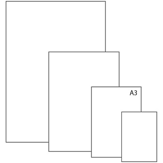 Ватман чертежный А-3 (297мм х 420мм), плотность 200г/м2