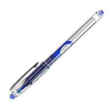 Ручка-роллер PIANO Х-5, синий стержень, 0,5 мм, игольчатый наконечник, серебристым клипом, серо-прозрачный корпус