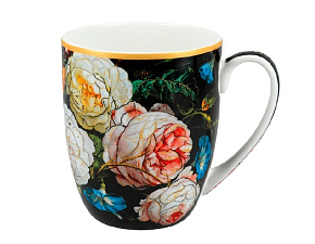 Кружка Carmani Натюрморт, Я. Де Хем, 400 мл материал: костяной фарфор. цвет мультиколор