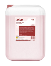 Профессиональное средство для чистки после ремонта "HIGO F-100" 5л./цемент, бетон, известь.