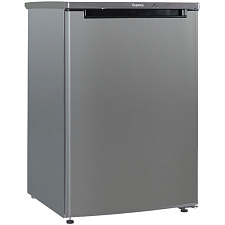 Холодильник БИРЮСА М508, 85х58х62см, объем 150л, однодверный, морозильная камера объемом 34л, 2 полки, механическое, 1 компрессор, цвет серебристый